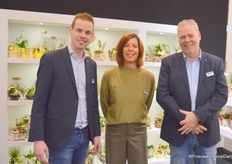 Ruben van Giessen, Marleen den Edel Kieft with PT Creations, which recently opend a new production hall at its base in Wijk en Aalburg